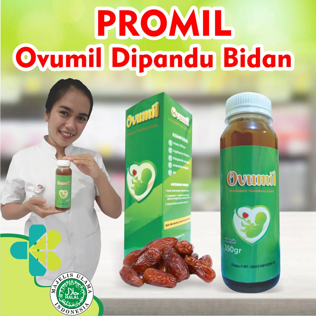 Obat Herbal Kesuburan Penyubur Kandungan Wanita Program Cepat Hamil OVUMIL
