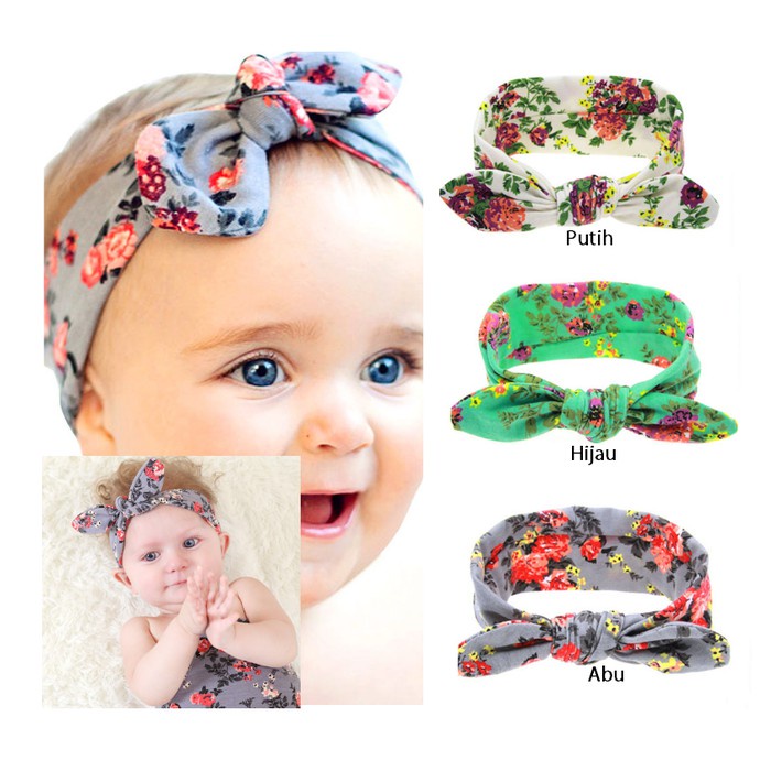 Bando Bayi Motif Random | Bandana motif | Bando Anak | Alus Collection | BISA C.O.D