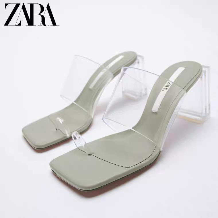 Heels Transparan Zara 916