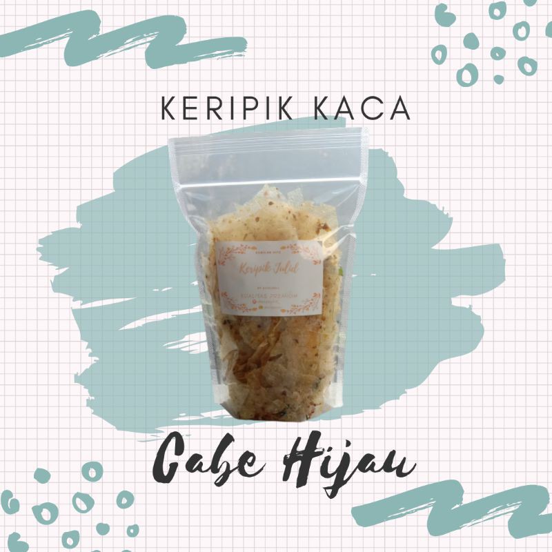 

Keripik Kaca Cabe Hijau Daun Jeruk
