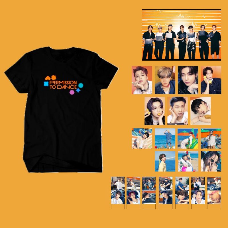 kaos permission To dance bts unisex