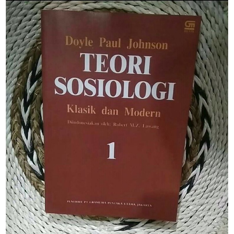 Jual Teori Sosiologi Klasik Dan Modern Jilid 1 | Shopee Indonesia