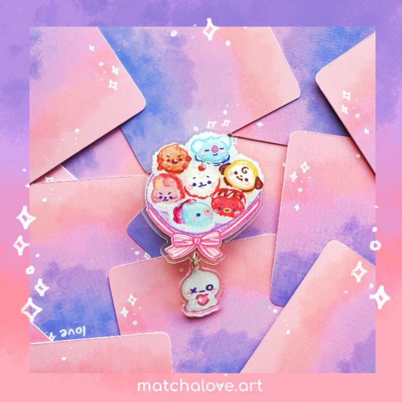 BT21 Macaron Popsocket