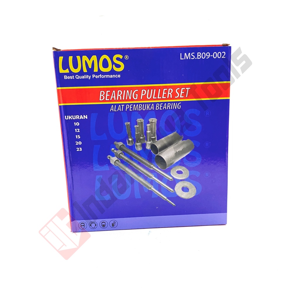 LUMOS Bearing Puller Set 5 Pcs Treker Lepas Pembuka Bearing Laher Tutup CVT Disassemblerr