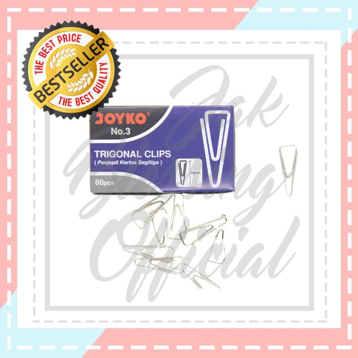 

Joyko Paper Clips Trigonal No 3