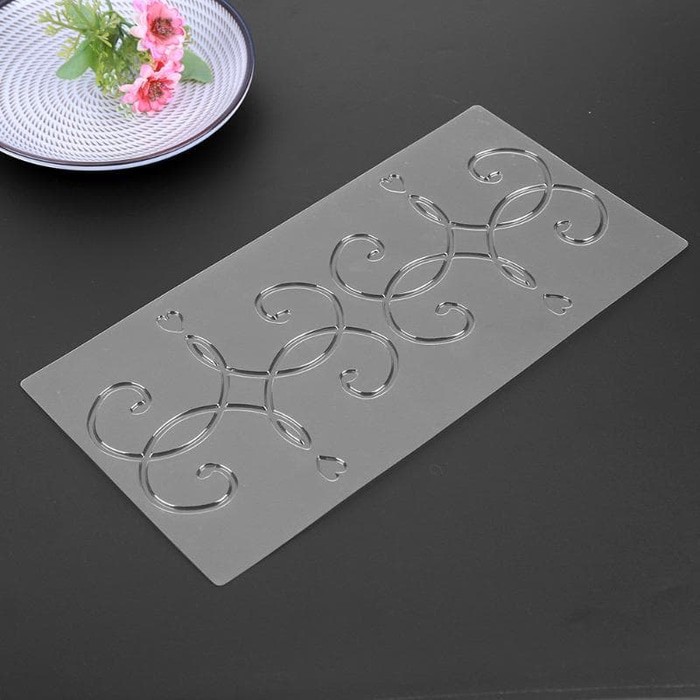 Impression Mat - Plastik Embossing Fondant Motif_IM01-04