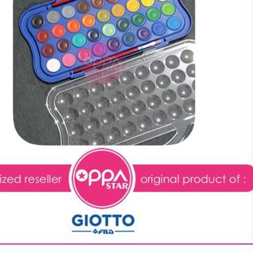 

✻ Giotto Acquerelli mini set 36 warna Cat Air Watercolors block ☑