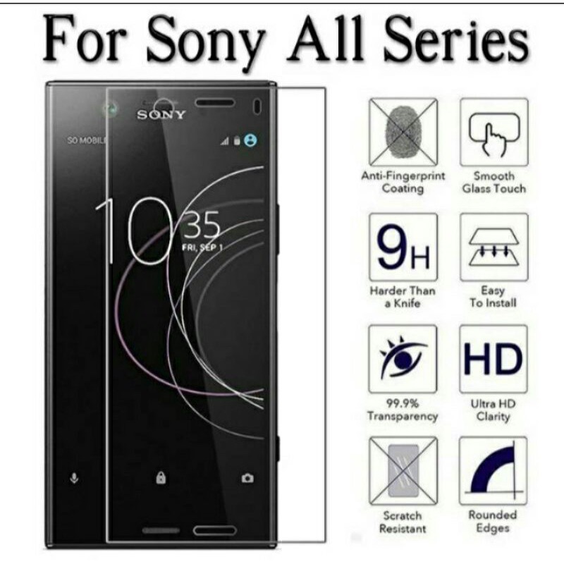 Tempered Glass Sony Xperia Z1,Z2,Z3,Z4,Z5,XC,XP,XZ Compact Docomo