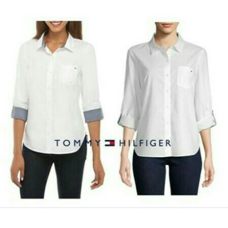 Tommy Hilfiger Kemeja Wanita ori