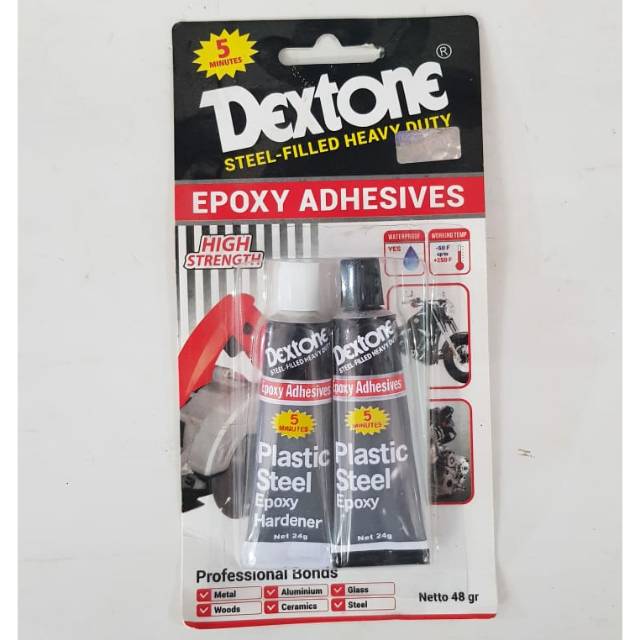 LEM BESI DEXTONE CAMPUR EPOXY ADHESIVE (48 gram)