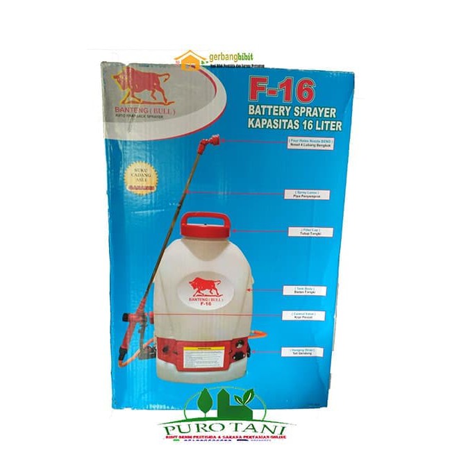 Diskon Sprayer elektrik SWAN F-16 Banteng Battery Sprayer Swan F-16