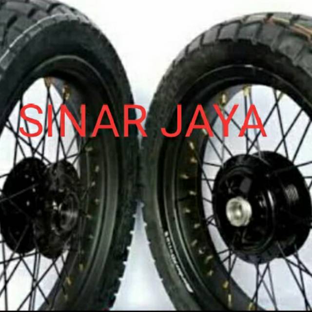 sepaket velg 17 atau 18 custom basis scorpio vixion mx tiger cb150r tiger revo gl primus Byson dll