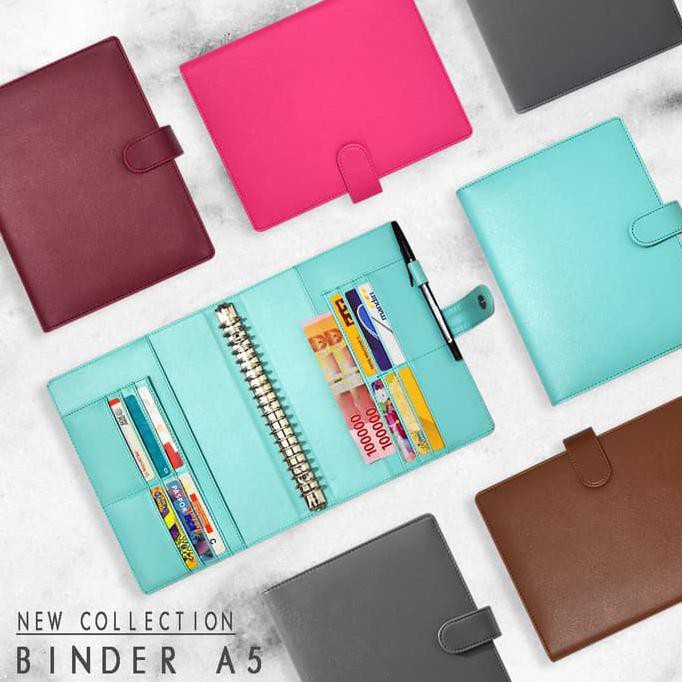 

Binder A5 Custom Nama / Binder Kantor / Binder Sekolah / Binder Kuliah PREMIUM