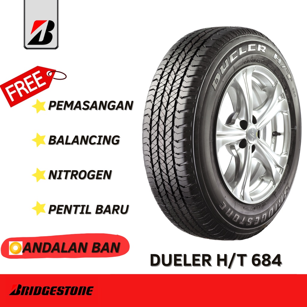 KUPON BAN BRIDGESTONE 205/70 R15 DUELER H/T D684