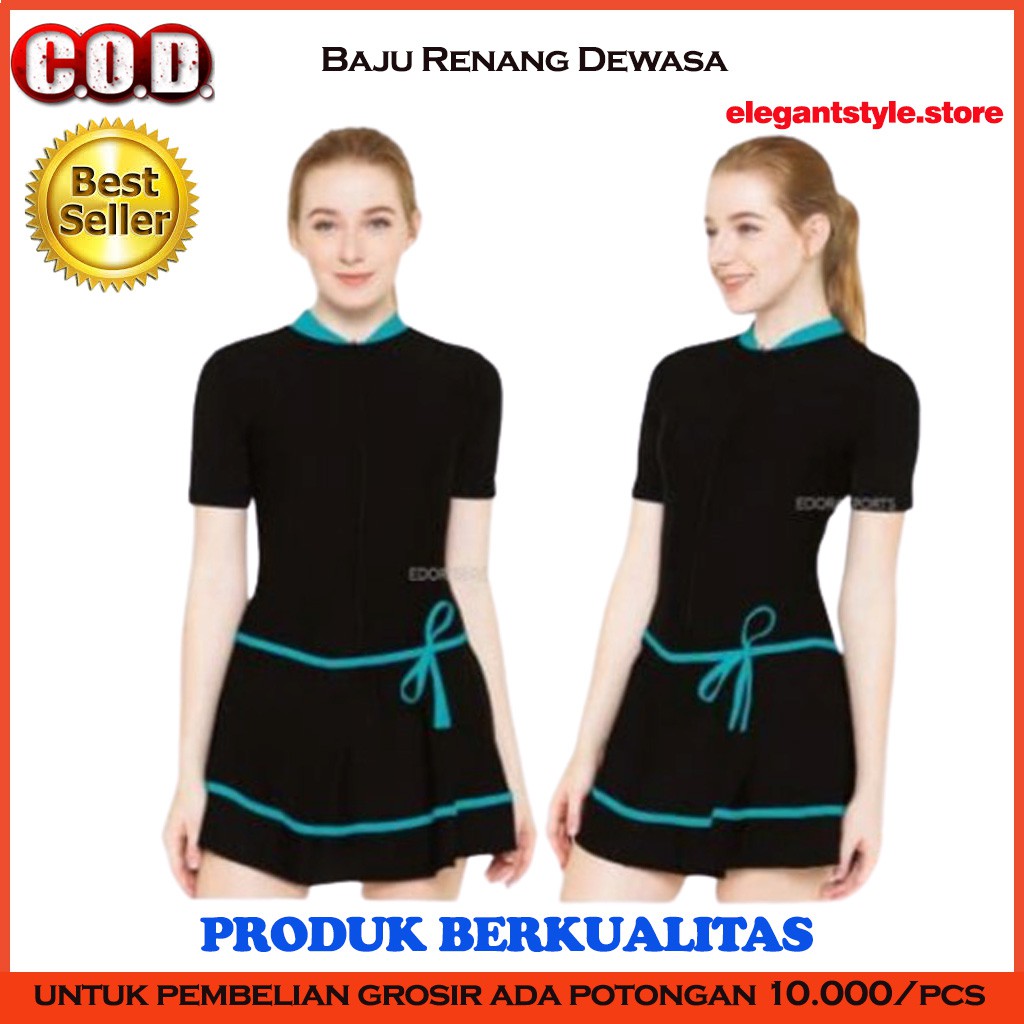 Baju Renang Ukuran L Wanita Dewasa HDR-1106