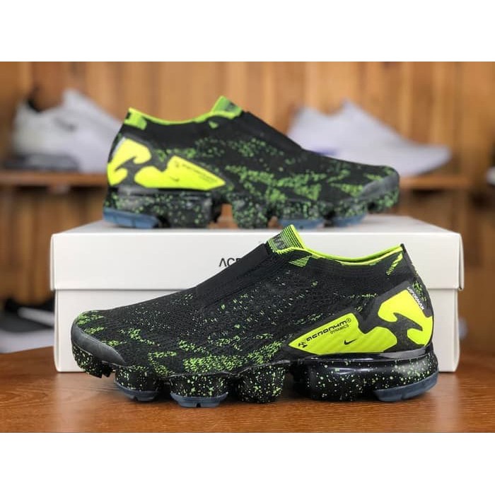 Nike Air VaporMax Acronym Black Volt Green High Premium Original
