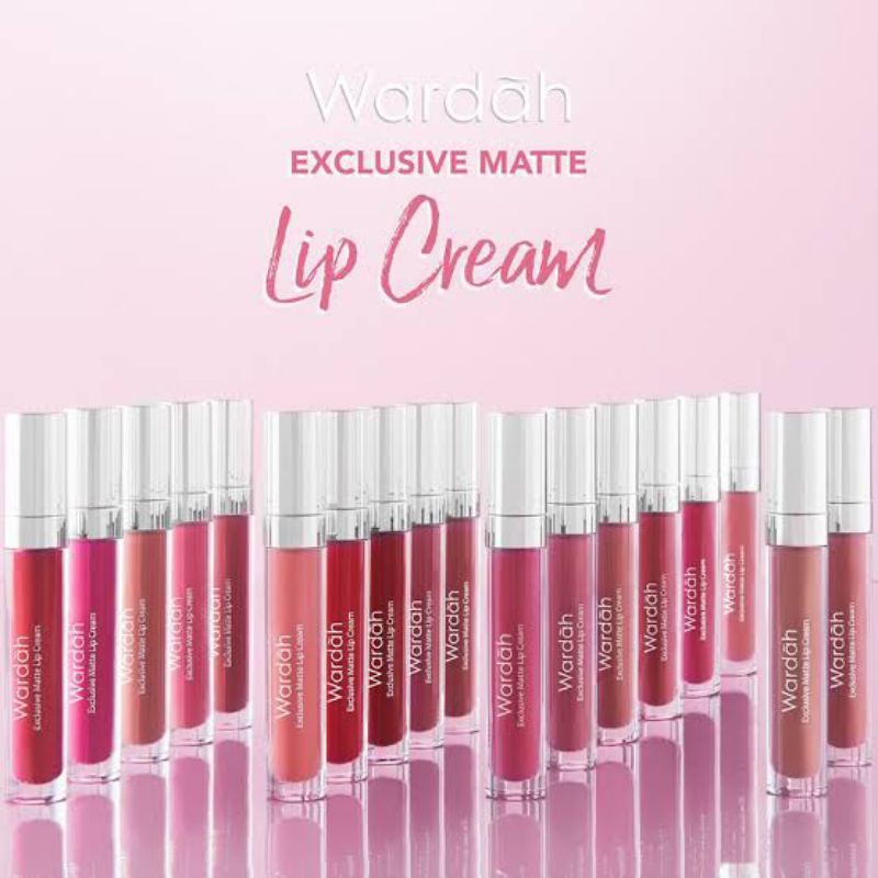 Wardah Exclusive Matte Lip Cream - Warna Intense dan Tahan Lama