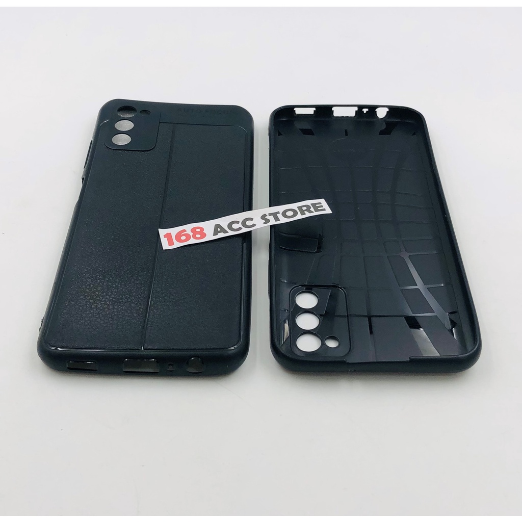SILIKON SAMSUNG A03S AUTO FOCUS / SOFTCASE SAMSUNG A03S MOTIF KULIT