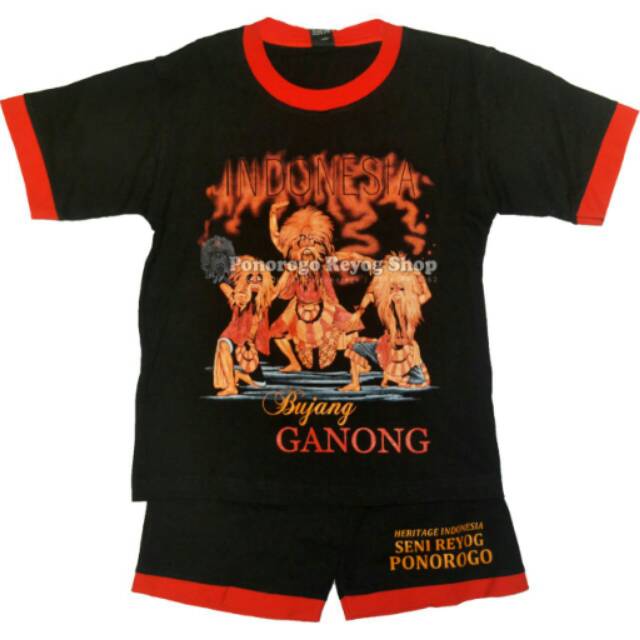 Kaos Anak Reyog Ponorogo