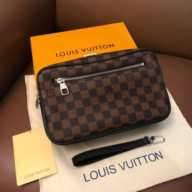 TAS HAMDBAG LOUIS VUITTON PRIA/WANITA KULIT ASLI