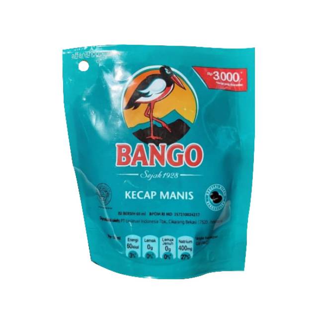 

KECAP BANGO 60 ML KECAP MANIS KECAP ABC KECAP SEDAP KECAP REFILL