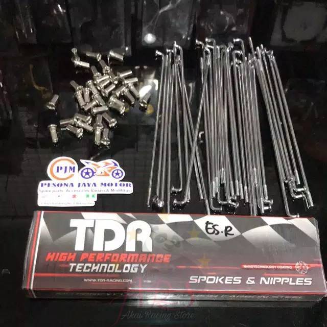 New Jari Jari TDR Crome Original Ukuran Lengkap Ring 14,17,18