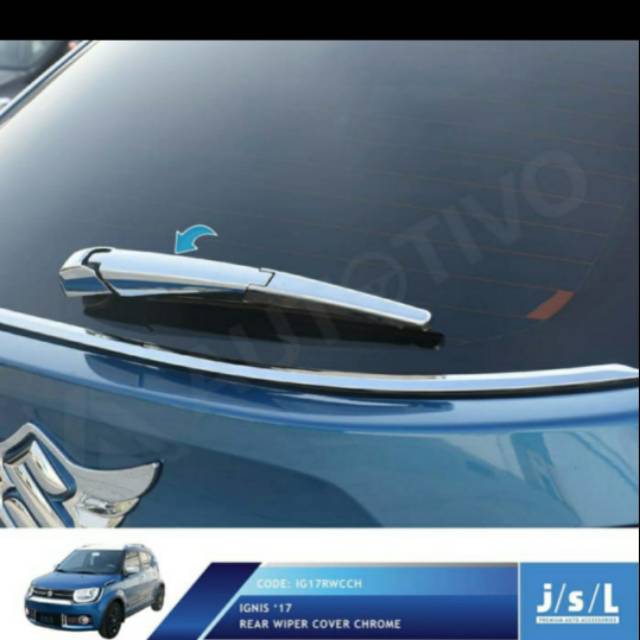 Cover wiper mobil ignis chrome jsl