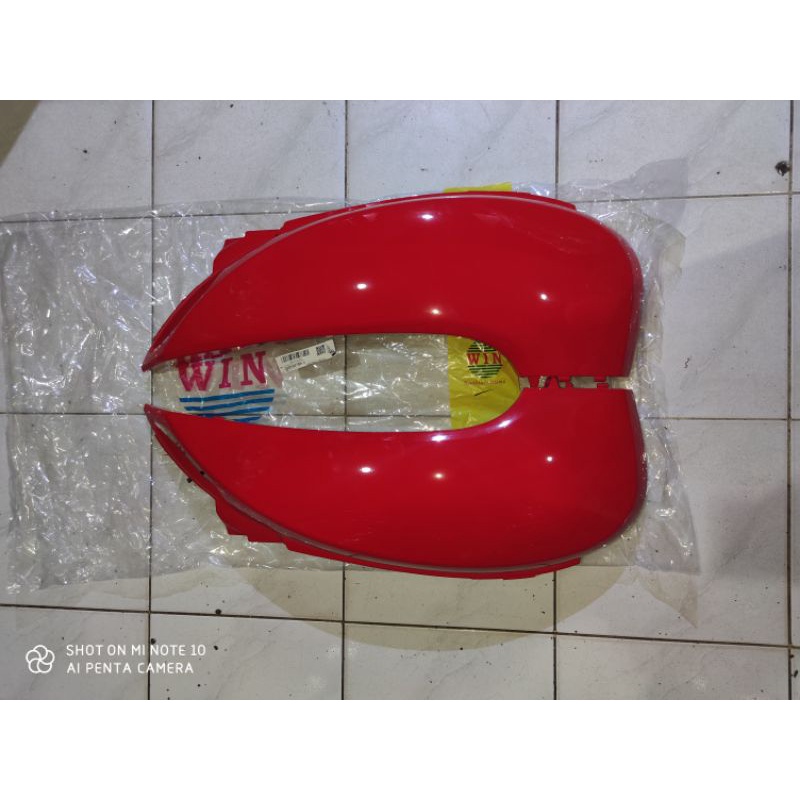 Cover Body Kanan Kiri Scoopy FI 2013-2016 Merah Kualitas Original