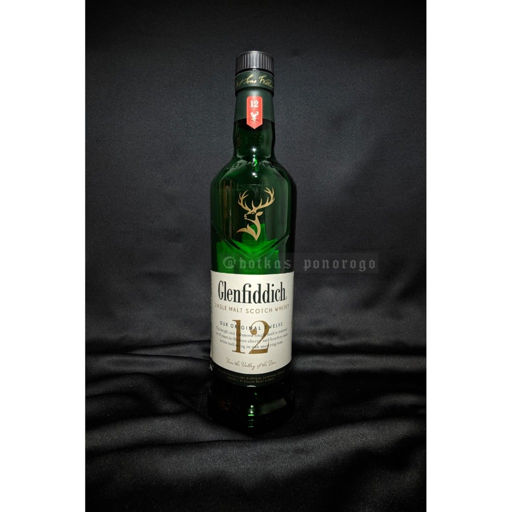 Botol Bekas Minuman Keras Import Glenfidich Hiasan Dinding Dekorasi kafe