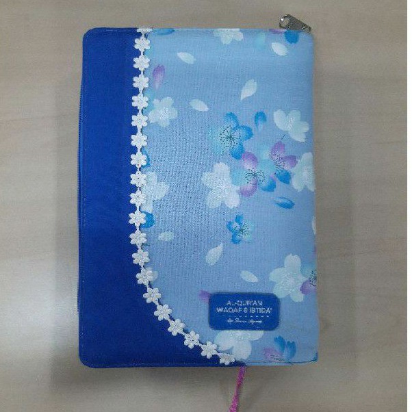 Al-Quran Waqaf Ibtida Sedang A5 Kain Resleting Suara Agung