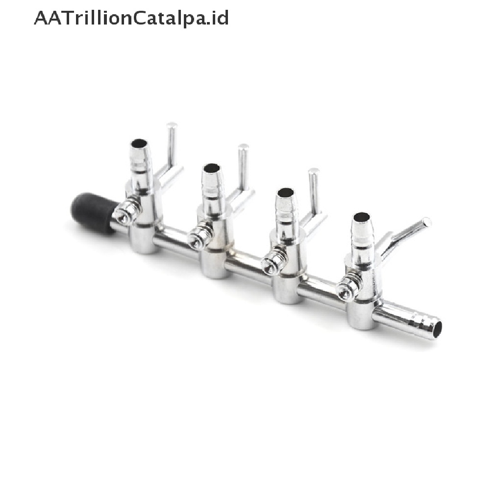 (Aatrillioncatalpa) 1pc Katup Kontrol Aliran Udara Bahan Stainless Steel Untuk Akuarium