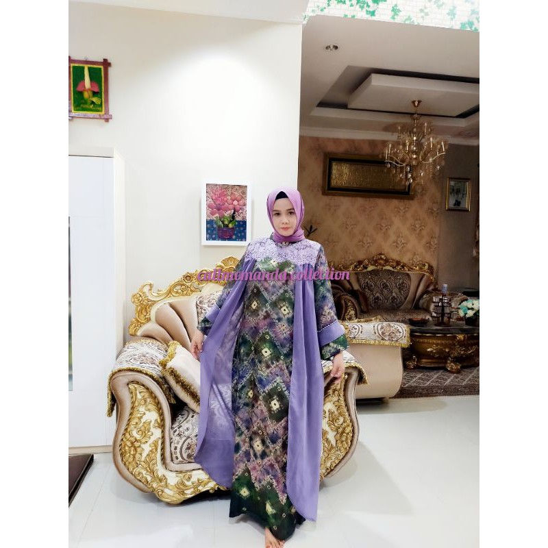 abaya violeta