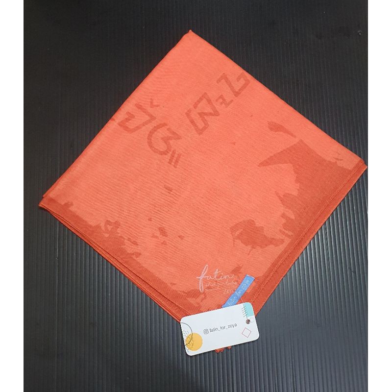 ZOYA Zafia Scarf 2 Nidhana Scarf Fatin For Zoya Kerudung Segiempat Zoya Fatin Original Zoya 100%