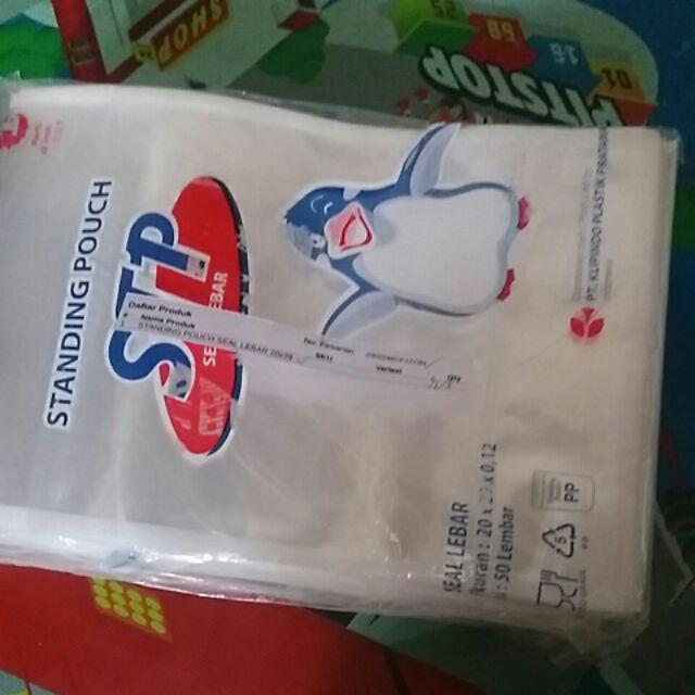 Standing Pouch Seal Lebar 20x29