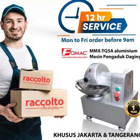 Fomac Mmx-Tq5A Mesin Pengaduk Daging Adonan Bakso Meat Mixer