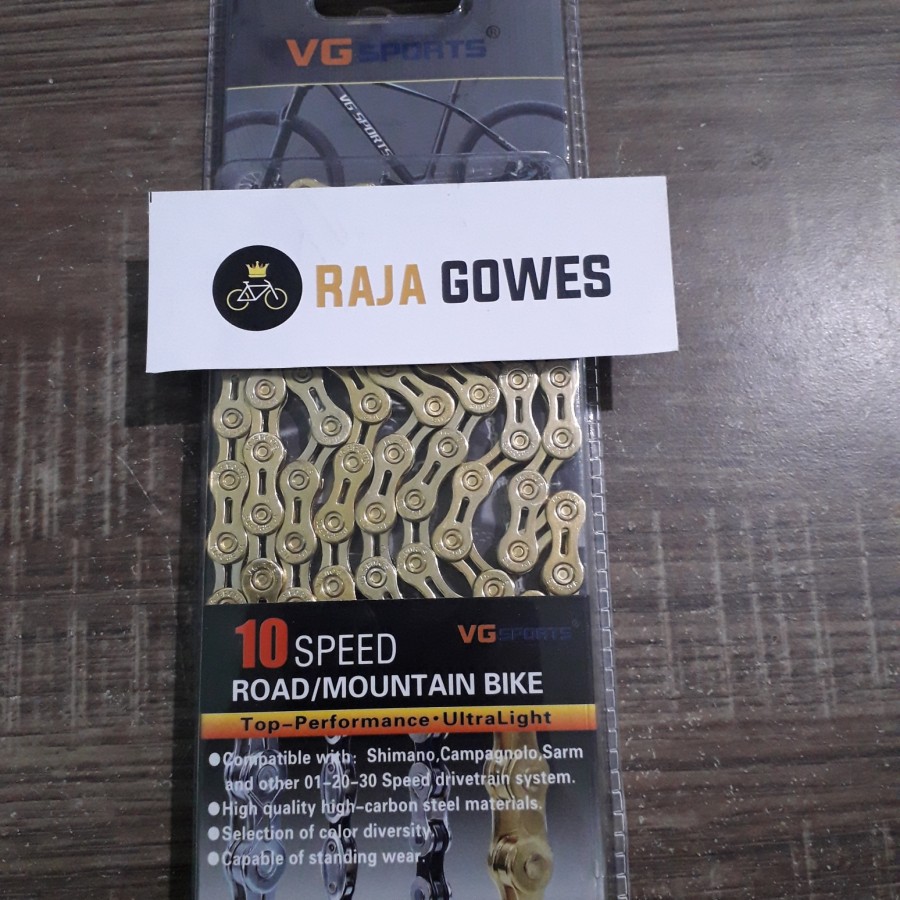 RANTAI SEPEDA 10SPEED GOLD VG SPORT