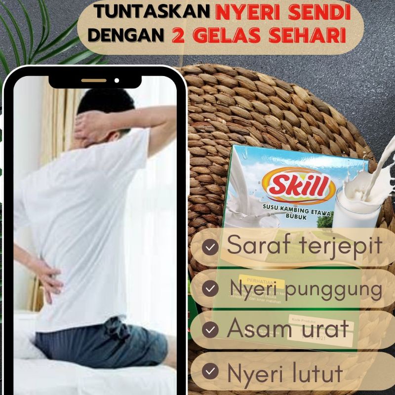 

Susu Kambing Etawa Bubuk Atasi Nyeri Sendi dan Asam Urat