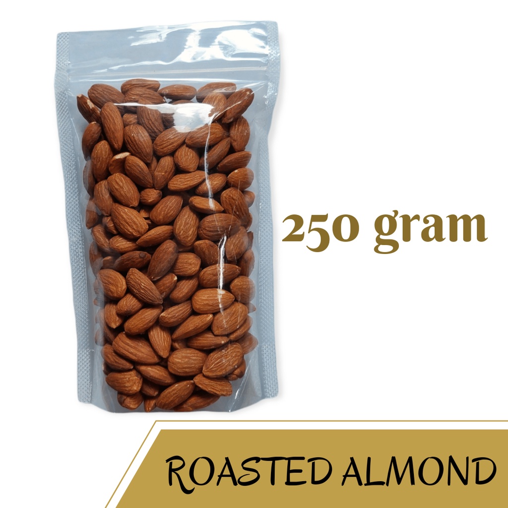 

Almond Panggang 250 Gram Plain (Roasted ALmond)