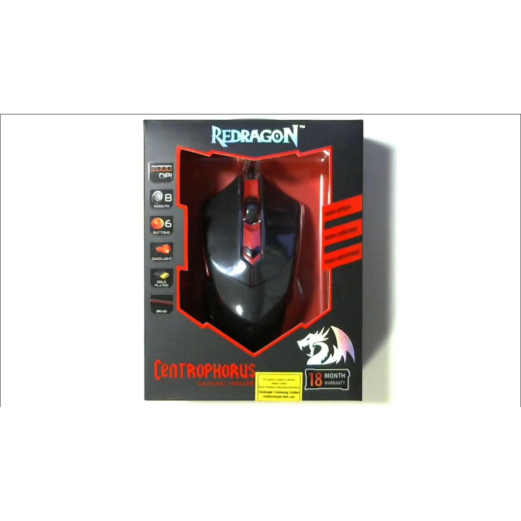 Gaming Mouse - Red Dragon M601