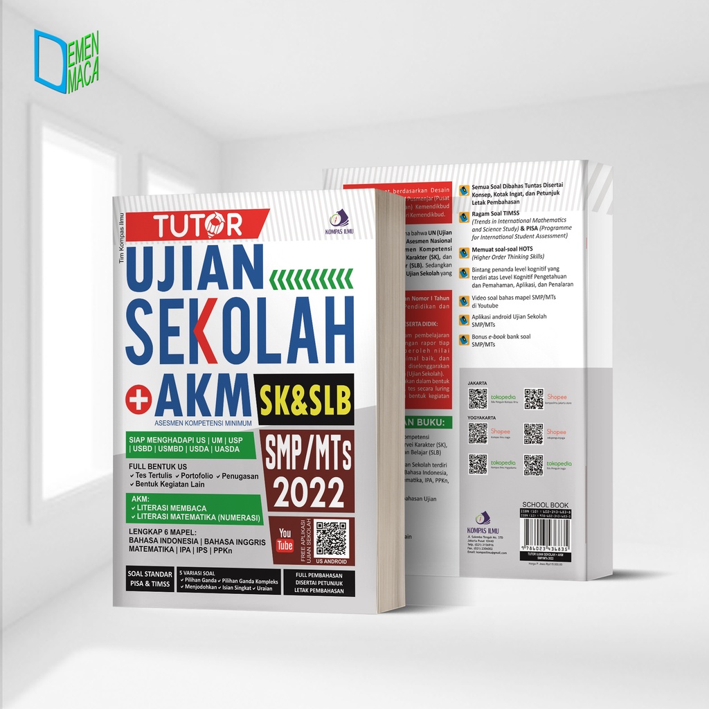 TUTOR UJIAN SEKOLAH + AKM SMP/MTs 2022