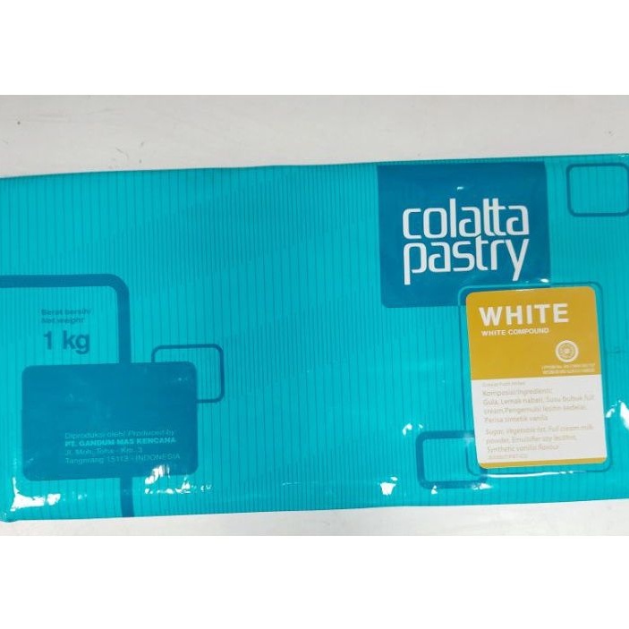 

colatta white coklat 1 kg best product (BIRU)