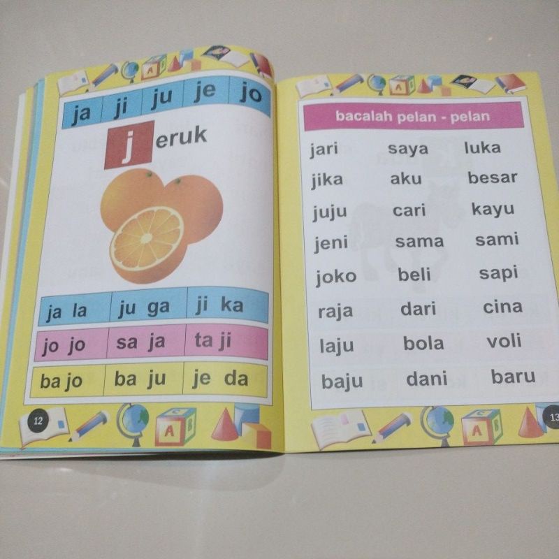 buku ayo belajar membaca 1B 32 halaman 19x27cm