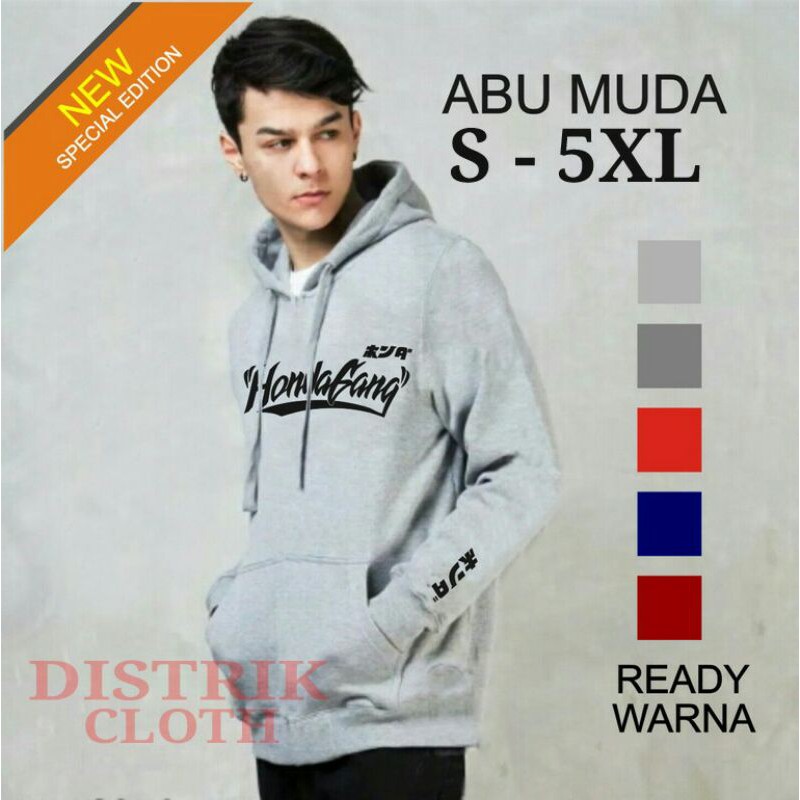 Jaket Hoodie Honda Gank Racing