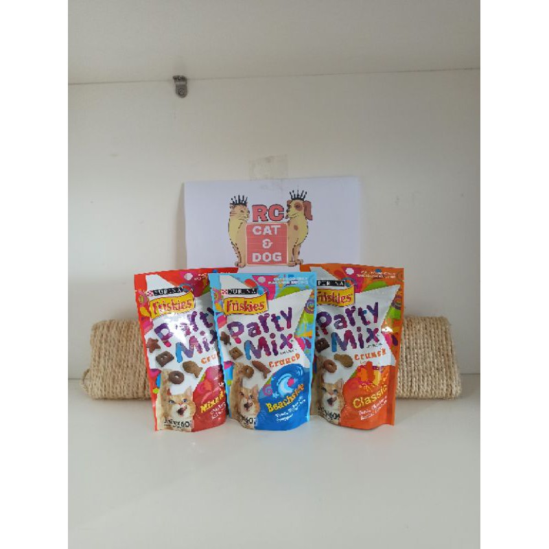 Party mix snack  60 gram all variant | snack kucing makanan kucing kering