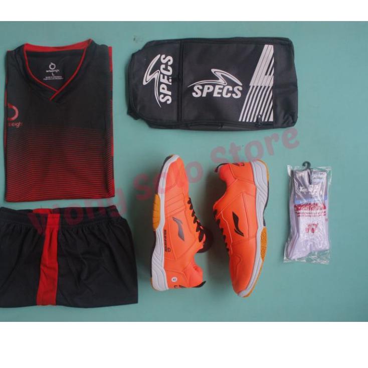 "KSB.27Jn22ᴳ" BIG RAMADAN Sepatu Badminton Linning Attack G8 Pria Murah