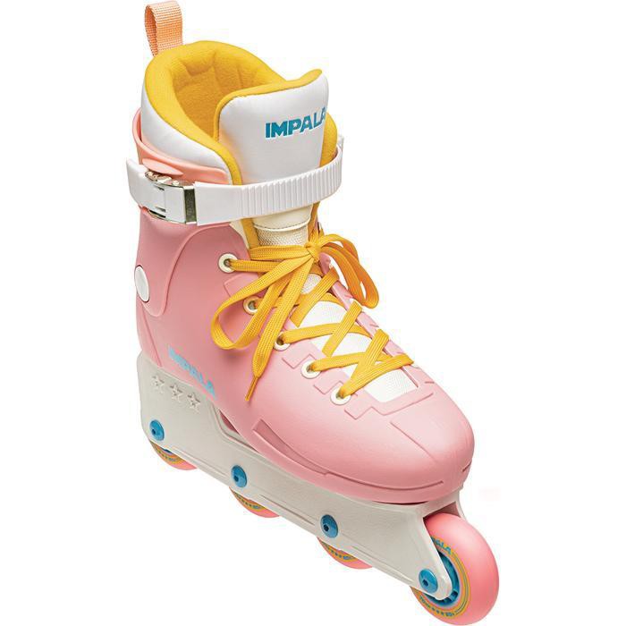 Inline Skate Impala Lightspeed Pink / Yellow - Sepatu Roda Impala / Rollerskate Impala