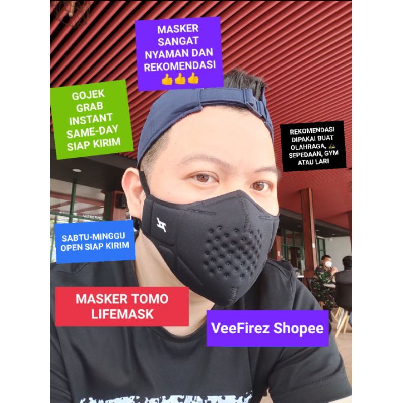 CUCI GUDANG | MASKER TOMO LIFEMASK JOKOWI TNI POLRI ORIGINAL