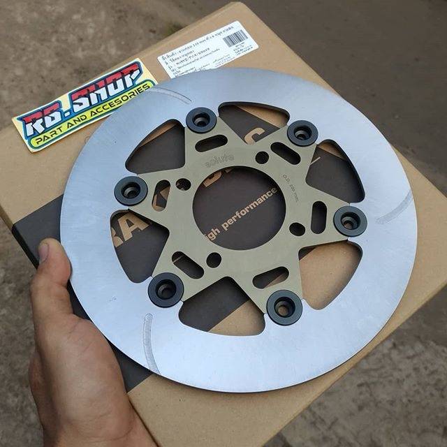 disk disc piringan cakram solute buta 220mm flat datar floating original thailand universal