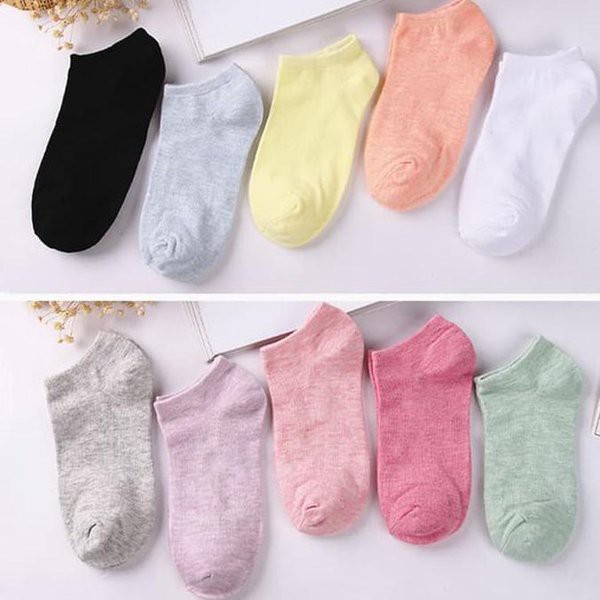 KAOS KAKI POLOS SEMATA KAKI IMPORT KAOS KAKI ANGKLE KAOS KAKI BERWARNA BISA COD|GRAB|GOJEK