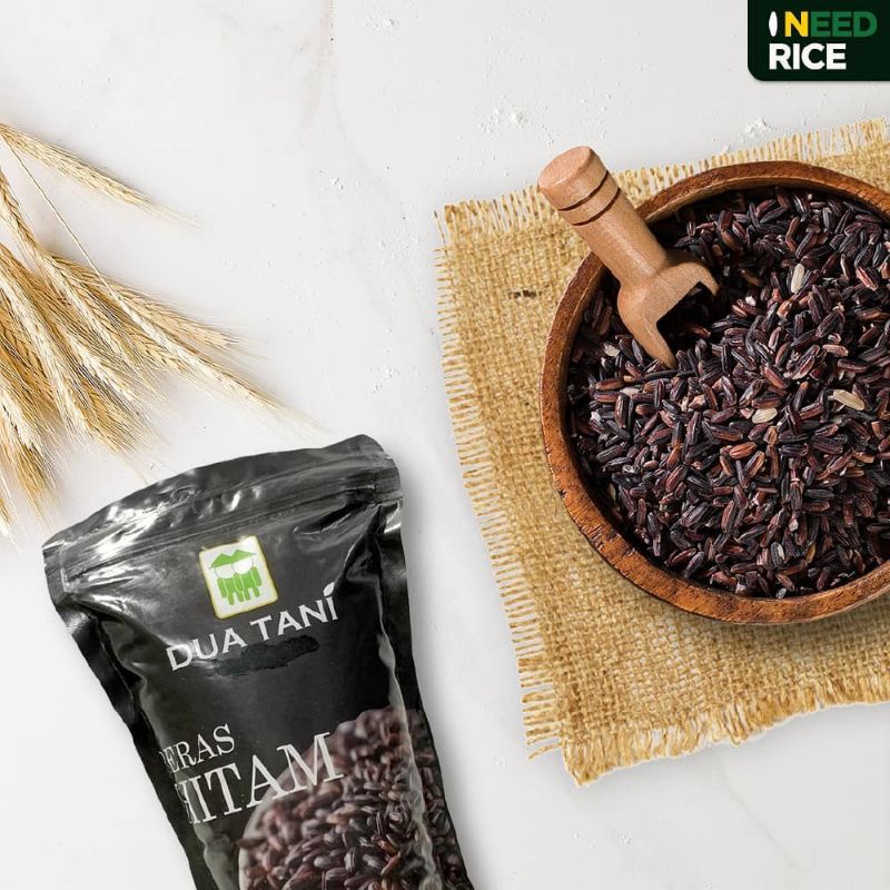 BERAS HITAM DUA TANI 1 KG | Black Rice 1 kg